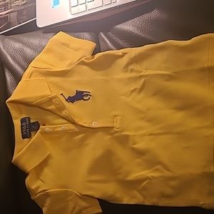 Yellow Polo Ralph Lauren shirt